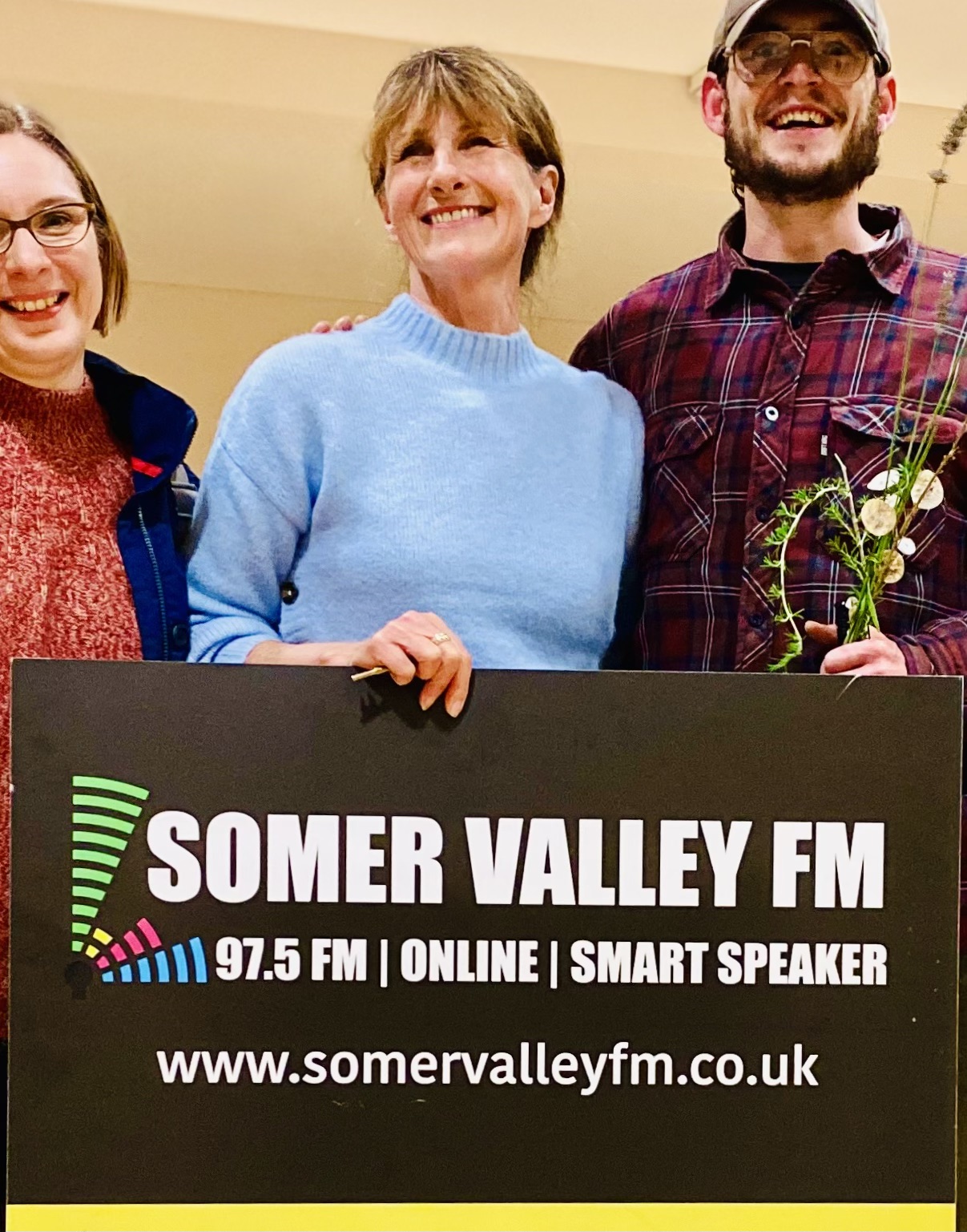 Debbie Chatting Somer Valley FM